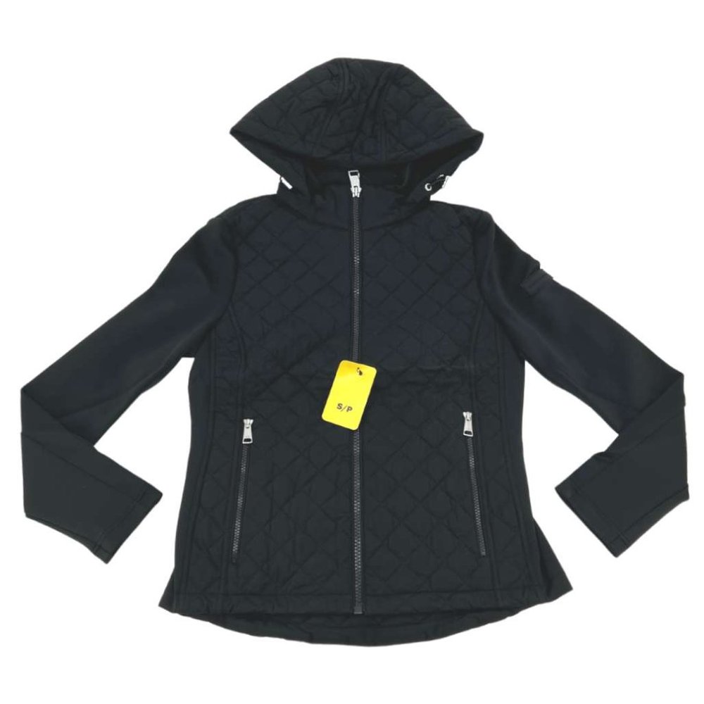 Andrew Marc | Women's Mixed Media Softshell Jacket | Black | Various Sizes